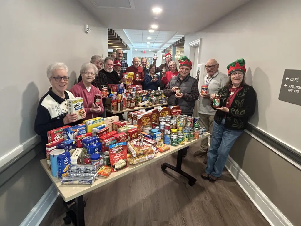 United Zion Residential Living Residents Support Lititz Warwick Community Chest