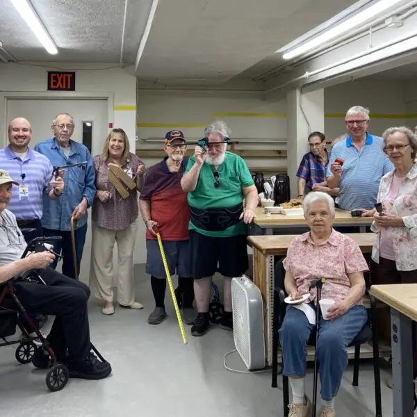 Celebrating the Grand Reopening of Our Woodshop