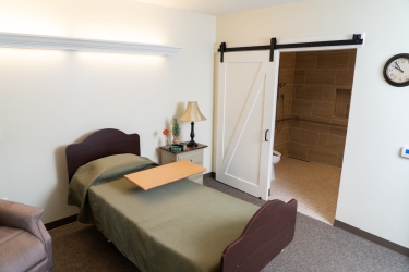 One of the rooms at UZRC, a Short-Term Rehab Facility in Lancaster County and Lititz, PA.