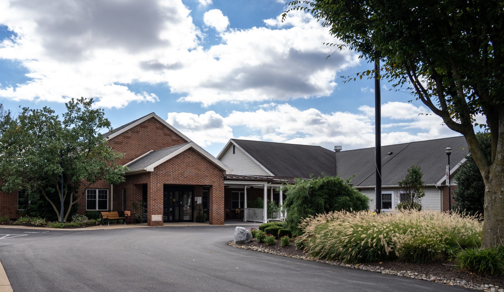 Main Entrance to United Zion Retirement Community in Lititz, PA