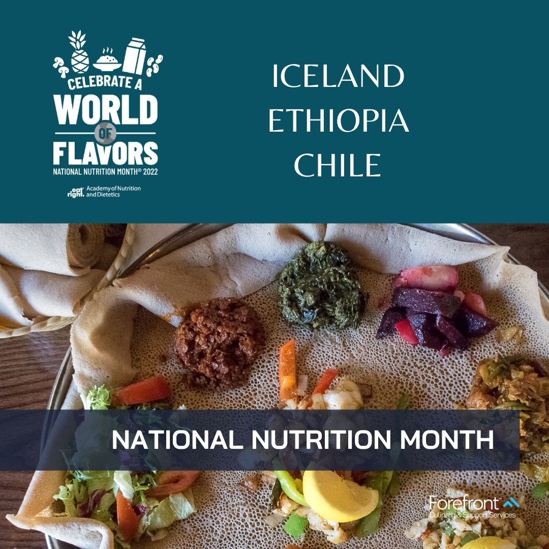 Cooking Around the World for National Nutrition Month