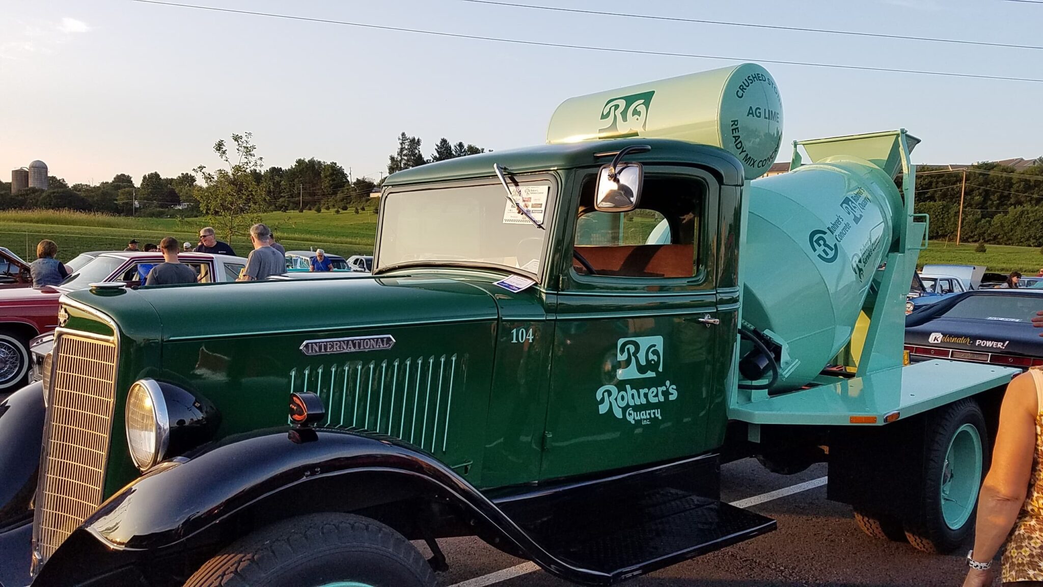 A green truck, entered into UZRC's 2017 