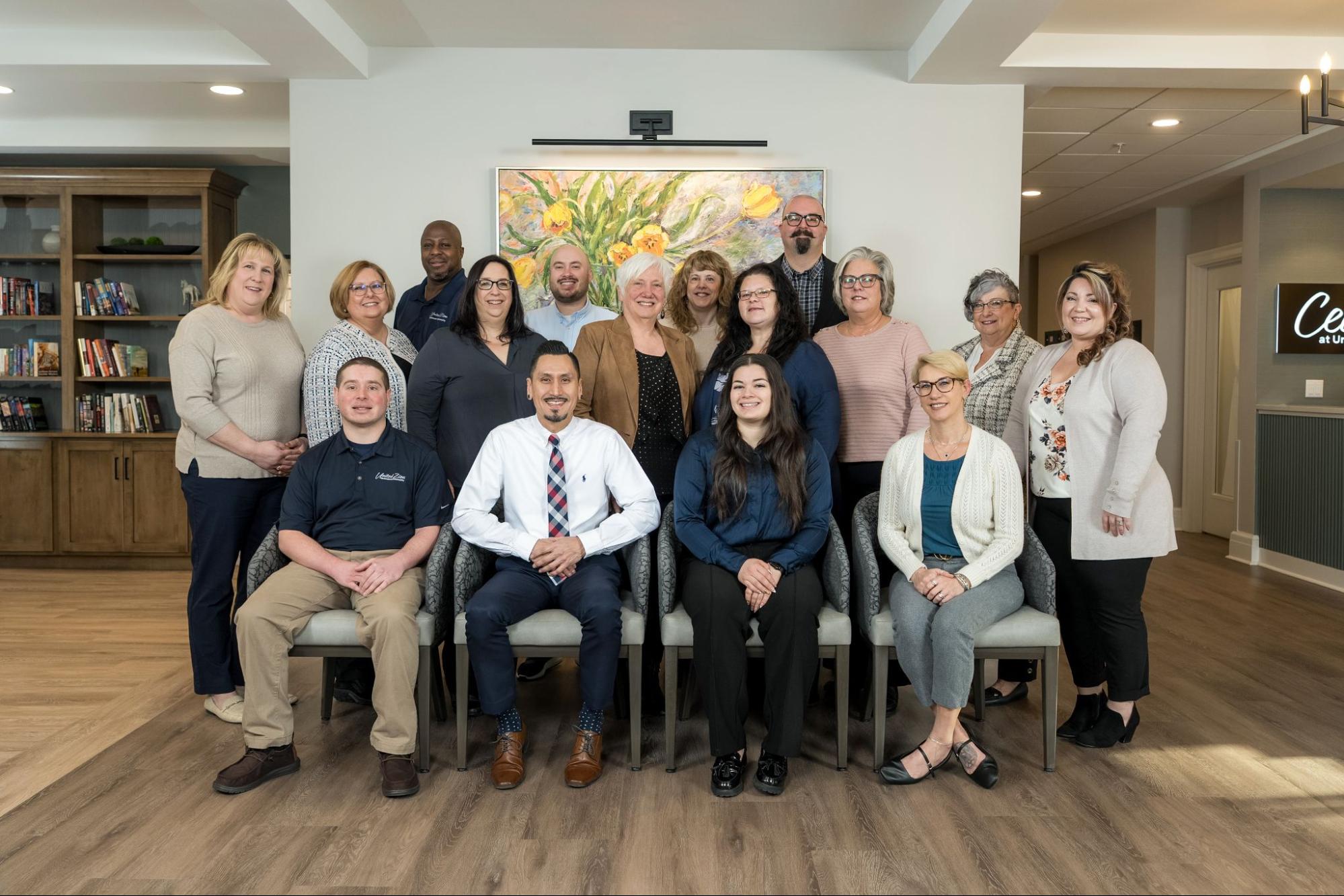 Leadership team at United Zion Retirement Community
